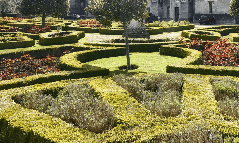Formal garden design